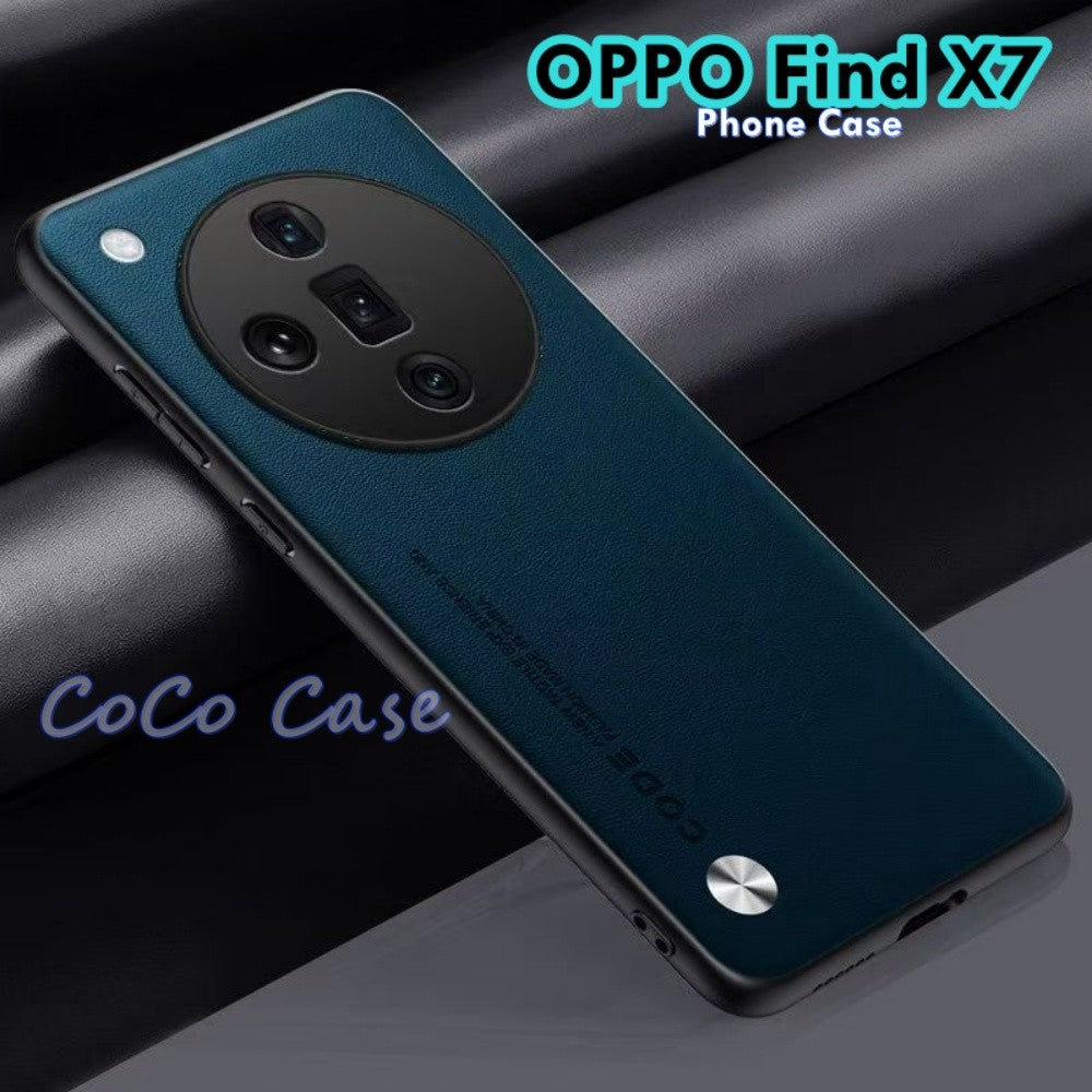 For OPPO Find X7 Cover Silicone Professional Full Case Classic Simple Solid Color Phone Case Cover sweatproof