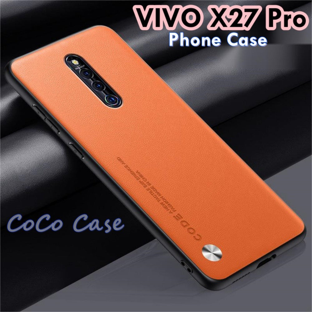 For VIVO X27 Pro Cover Silicone Professional Full Case Classic Simple Solid Color Phone Case Cover sweatproof