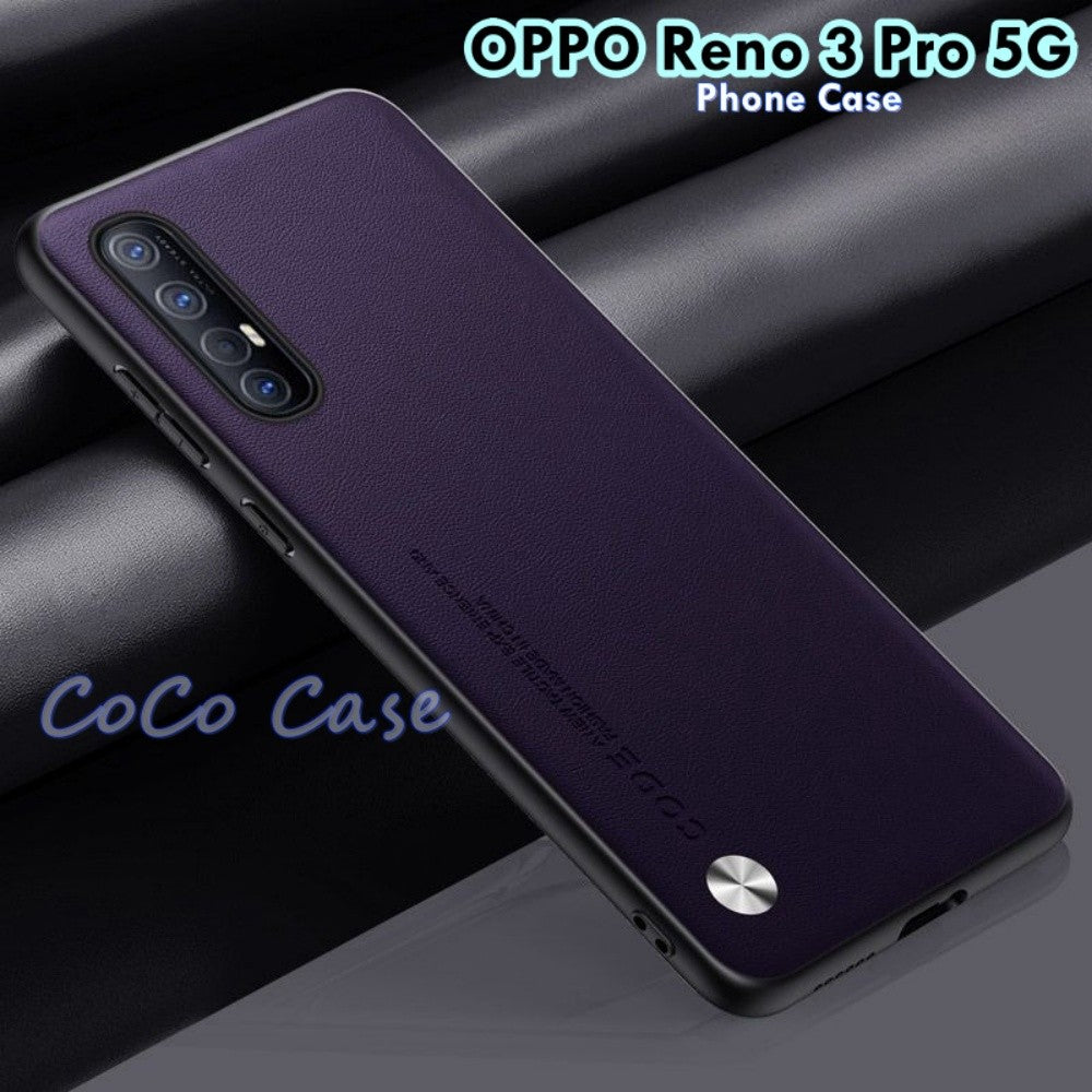 For OPPO Reno 3 Pro 5G Cover Silicone Professional Full Case Classic Simple Solid Color Phone Case Cover sweatproof