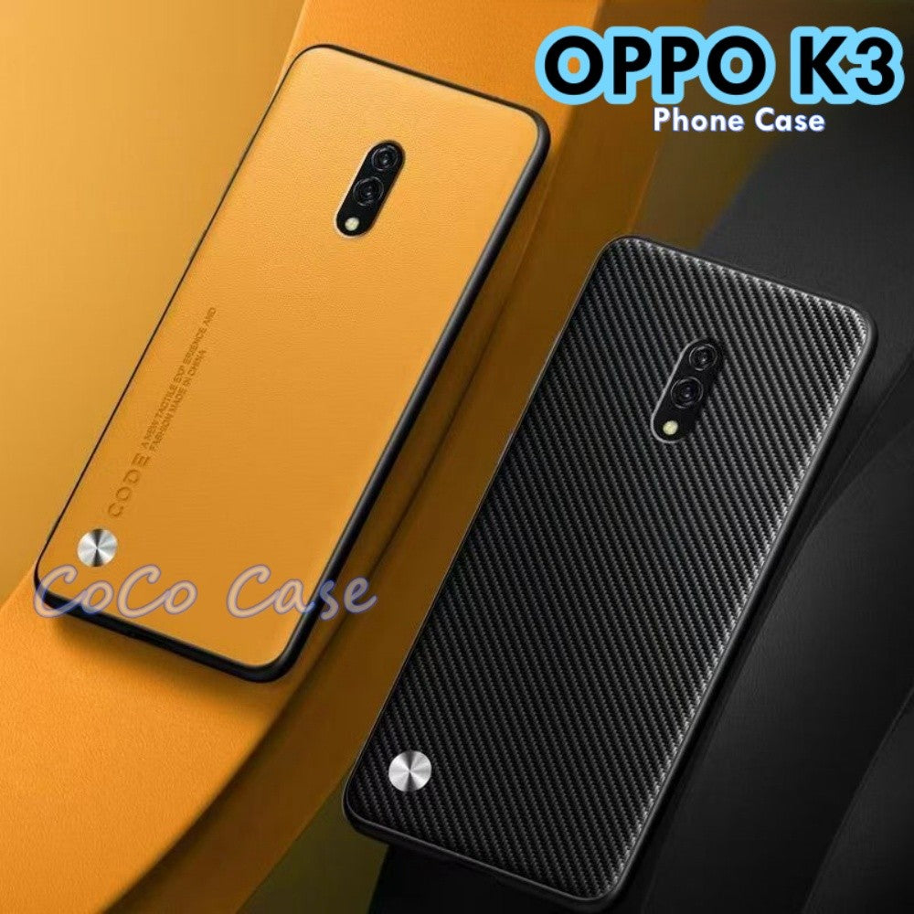 For OPPO K3 Cover Silicone Professional Full Case Classic Simple Solid Color Phone Case Cover sweatproof