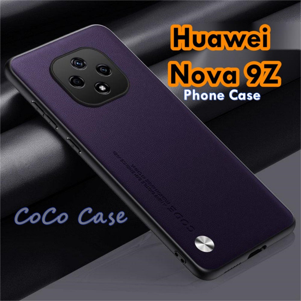 For Huawei Nova 9Z Cover Silicone Professional Full Case Classic Simple Solid Color Phone Case Cover sweatproof
