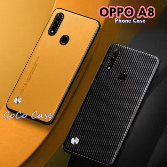 For OPPO A8 Cover Silicone Professional Full Case Classic Simple Solid Color Phone Case Cover sweatproof