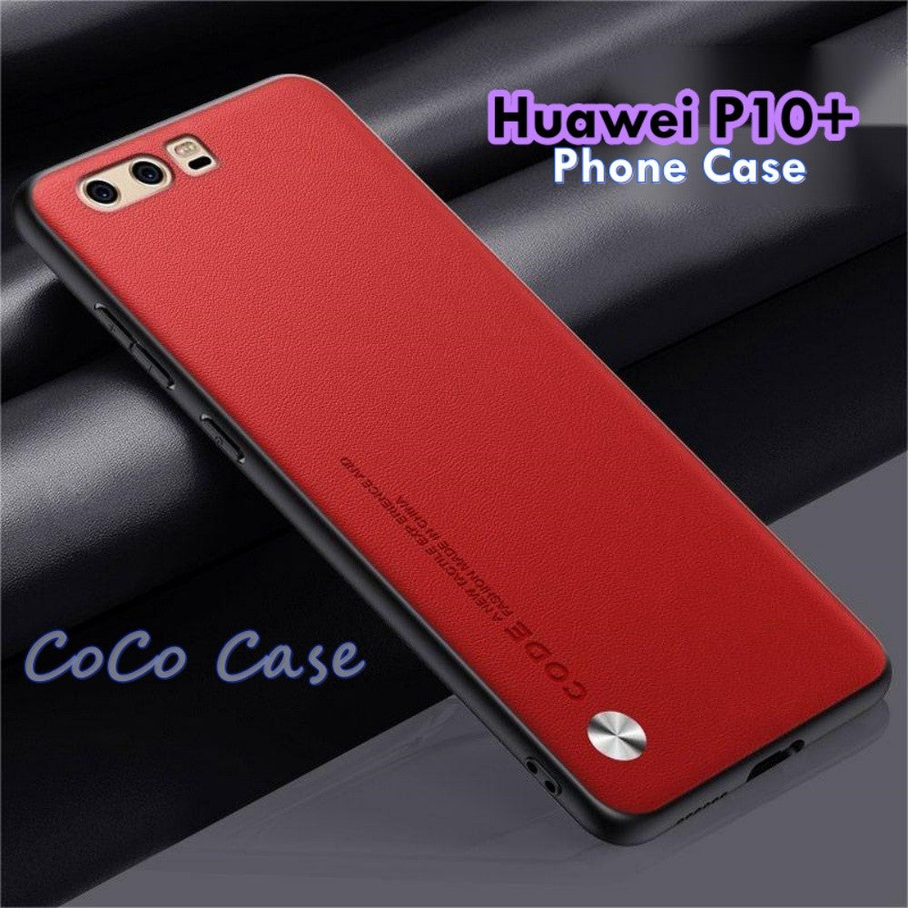 For Huawei P10+ Cover Silicone Professional Full Case Classic Simple Solid Color Phone Case Cover sweatproof