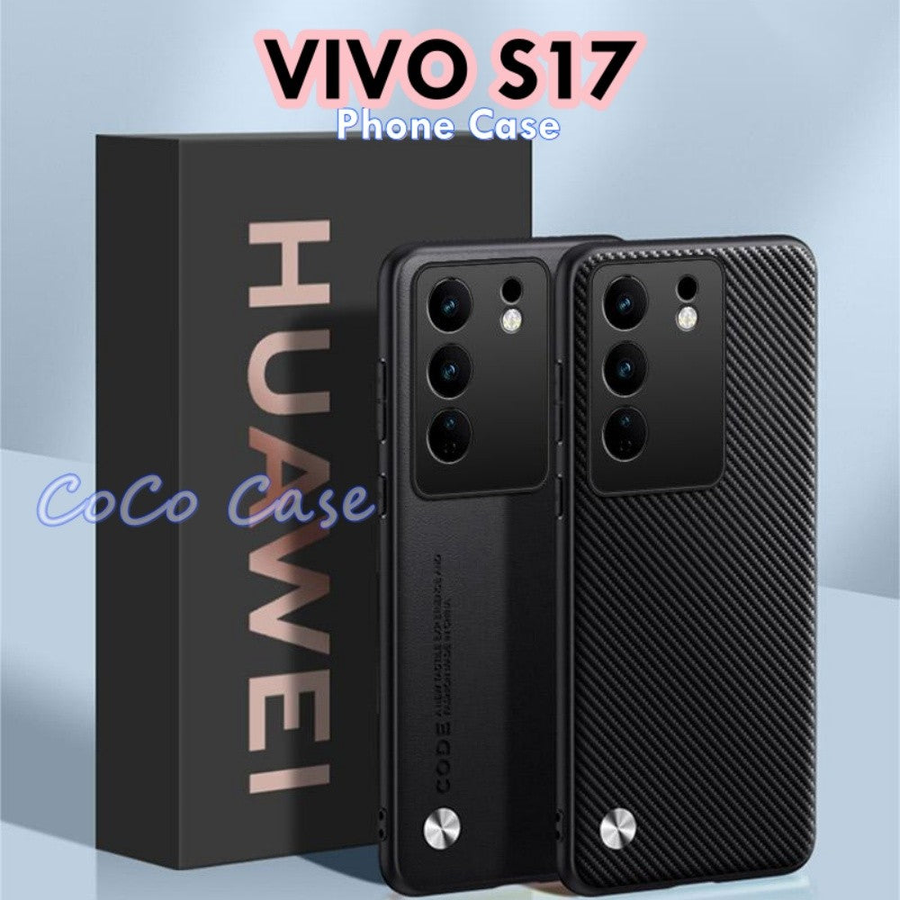 For VIVO S17 Cover Silicone Professional Full Case Classic Simple Solid Color Phone Case Cover sweatproof