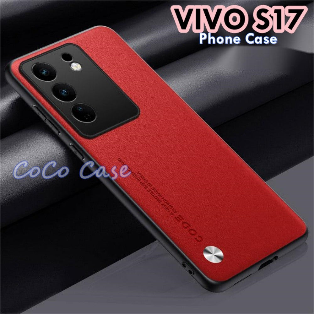 For VIVO S17 Cover Silicone Professional Full Case Classic Simple Solid Color Phone Case Cover sweatproof