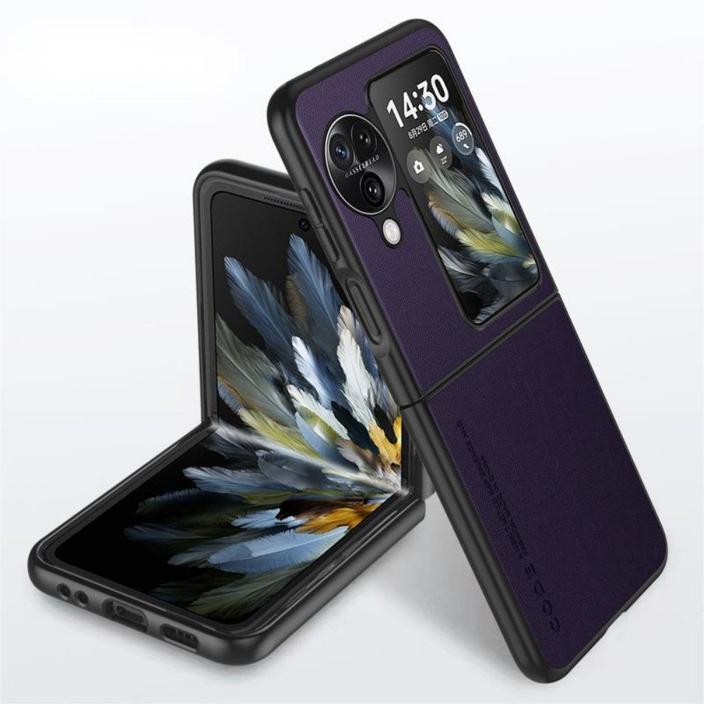 For OPPO Find N3 Flip Cover Silicone Professional Full Case Classic Simple Solid Color Phone Case Cover sweatproof
