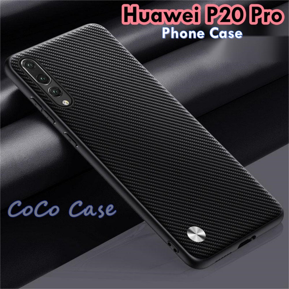For Huawei P20 Pro Cover Silicone Professional Full Case Classic Simple Solid Color Phone Case Cover sweatproof