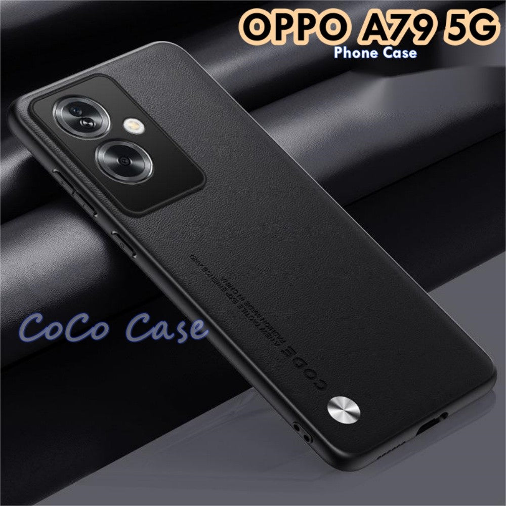 For OPPO A79 5G Cover Silicone Professional Full Case Classic Simple Solid Color Phone Case Cover sweatproof