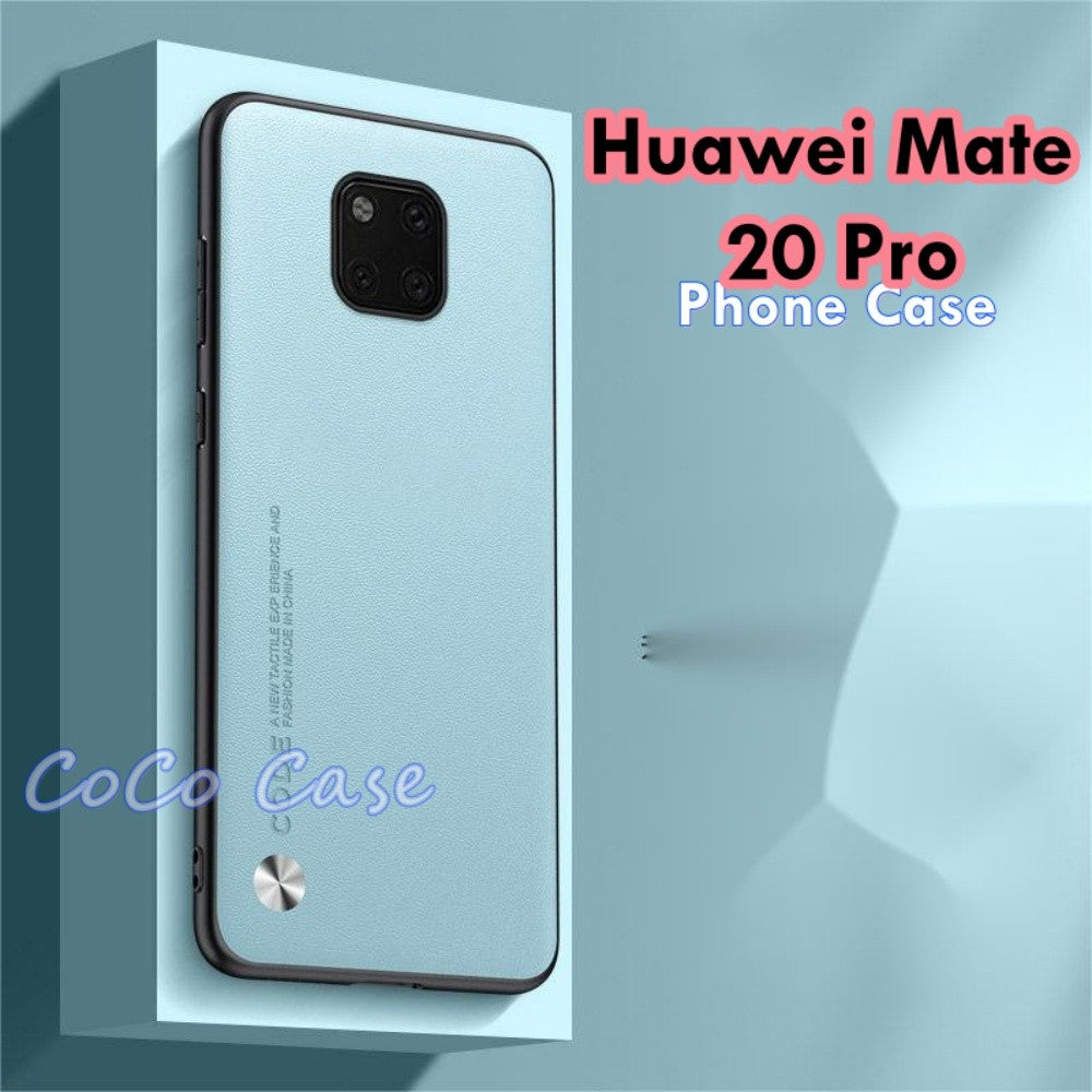 For Huawei Mate 20 Pro Cover Silicone Professional Full Case Classic Simple Solid Color Phone Case Cover sweatproof