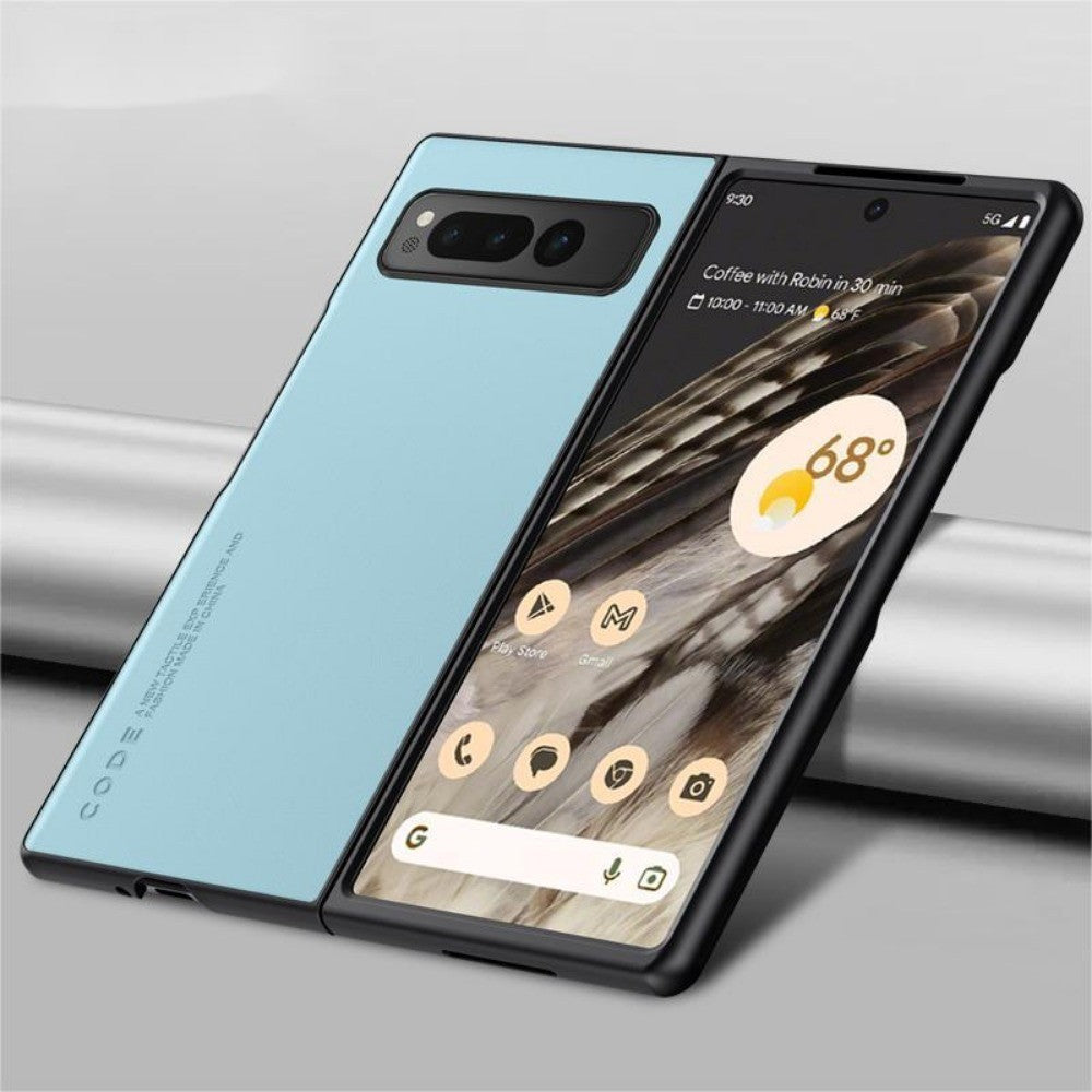 For Google Pixel Fold Cover Silicone Professional Full Case Classic Simple Solid Color Phone Case Cover sweatproof