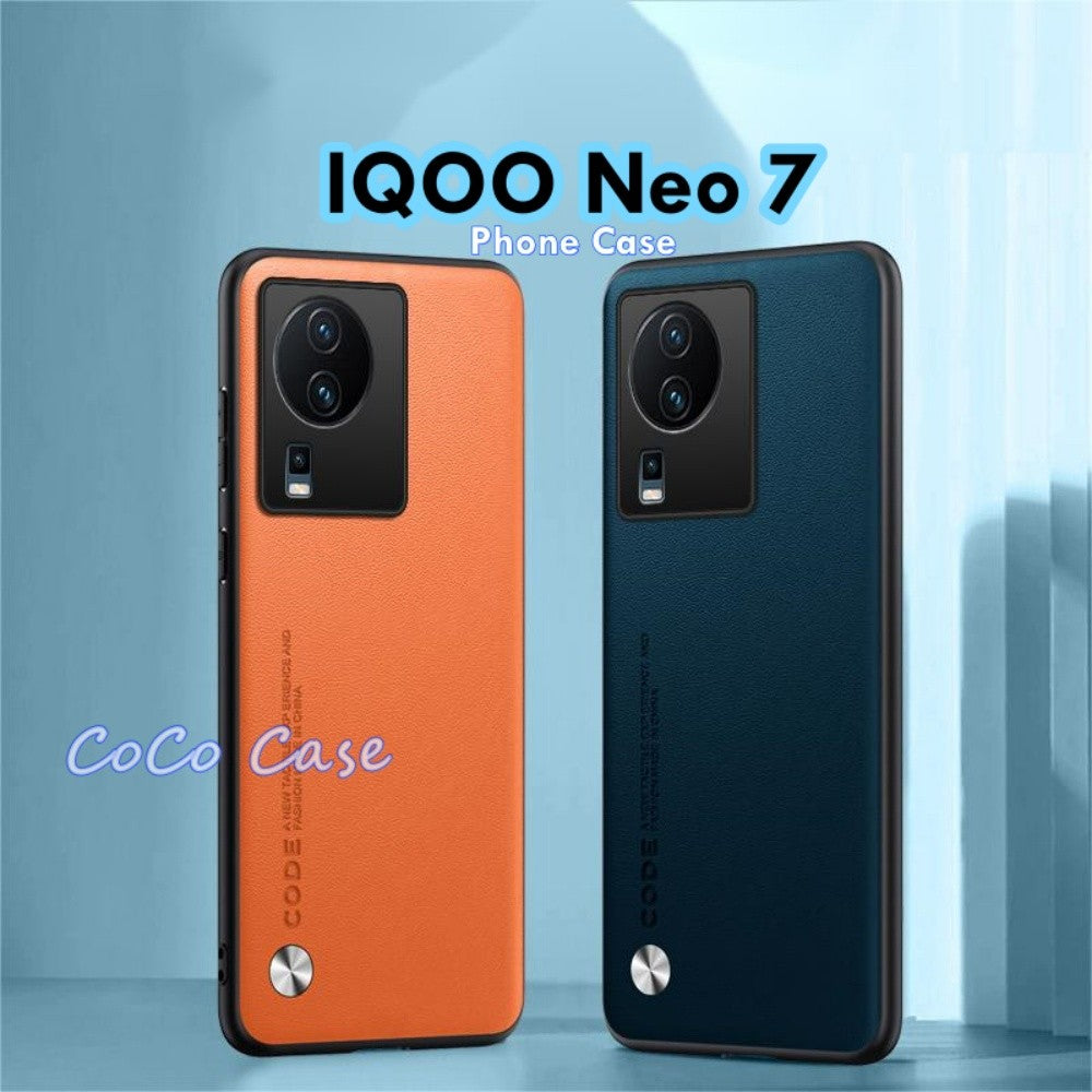 For IQOO Neo 7 Cover Silicone Professional Full Case Classic Simple Solid Color Phone Case Cover sweatproof