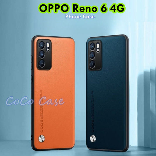 For OPPO Reno 6 4G Cover Silicone Professional Full Case Classic Simple Solid Color Phone Case Cover sweatproof