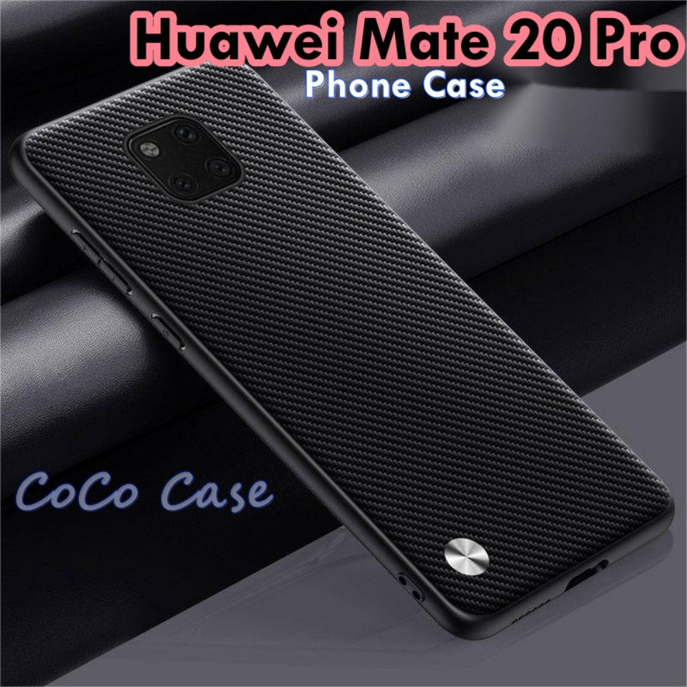 For Huawei Mate 20 Pro Cover Silicone Professional Full Case Classic Simple Solid Color Phone Case Cover sweatproof