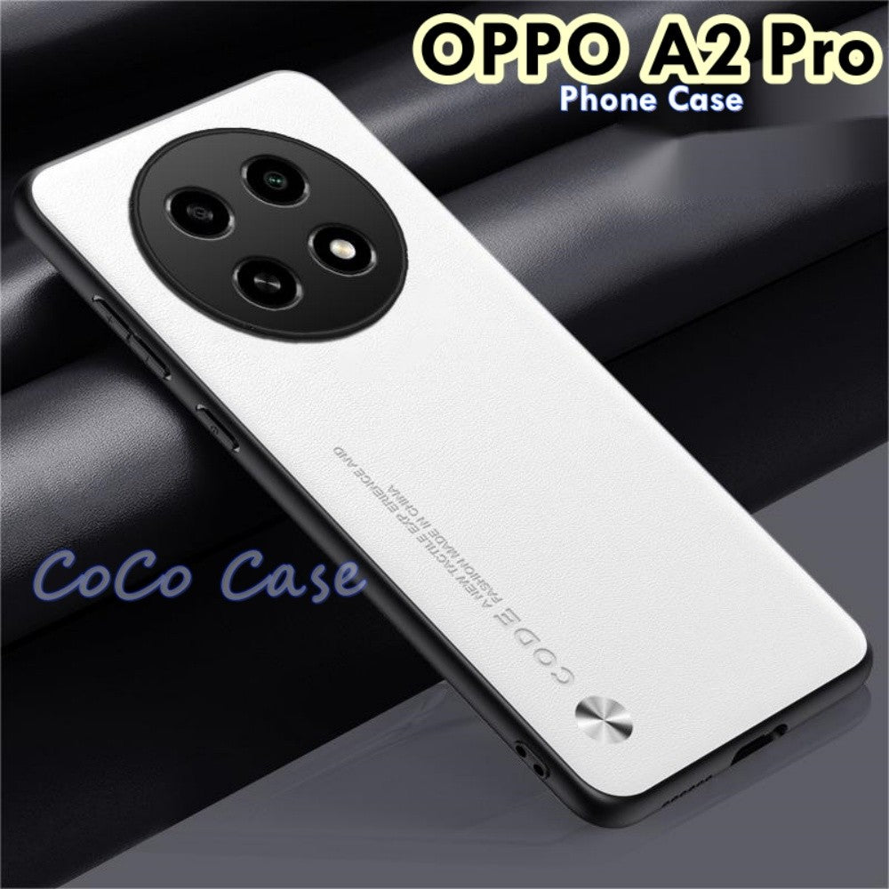 For OPPO A2 Pro Cover Silicone Professional Full Case Classic Simple Solid Color Phone Case Cover sweatproof