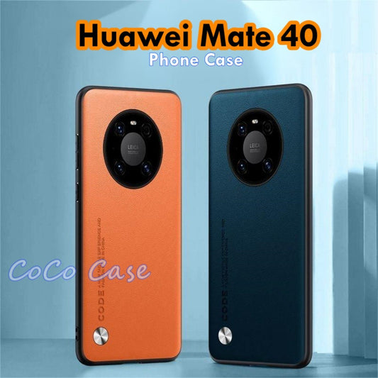 For Huawei Mate 40 Cover Silicone Professional Full Case Classic Simple Solid Color Phone Case Cover sweatproof