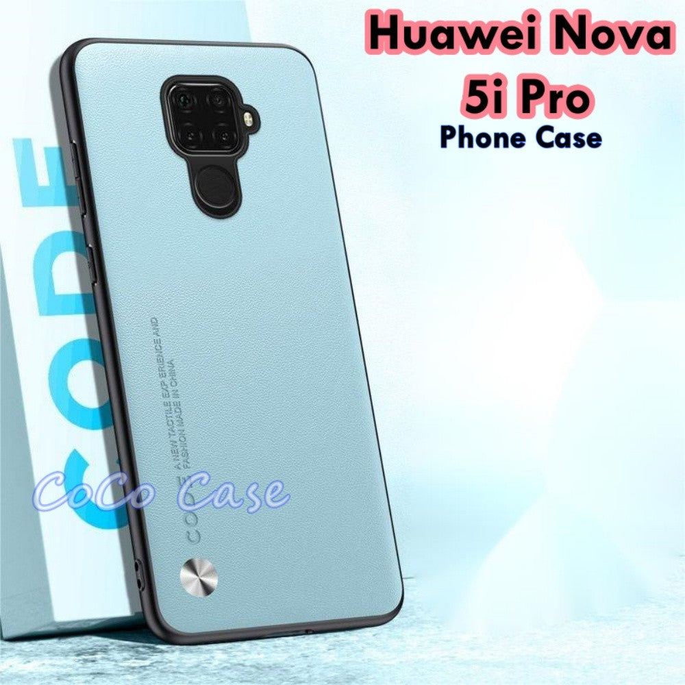 For Huawei Nova 5i Pro Cover Silicone Professional Full Case Classic Simple Solid Color Phone Case Cover sweatproofv