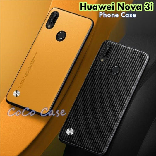 For Huawei Nova 3i Cover Silicone Professional Full Case Classic Simple Solid Color Phone Case Cover sweatproof