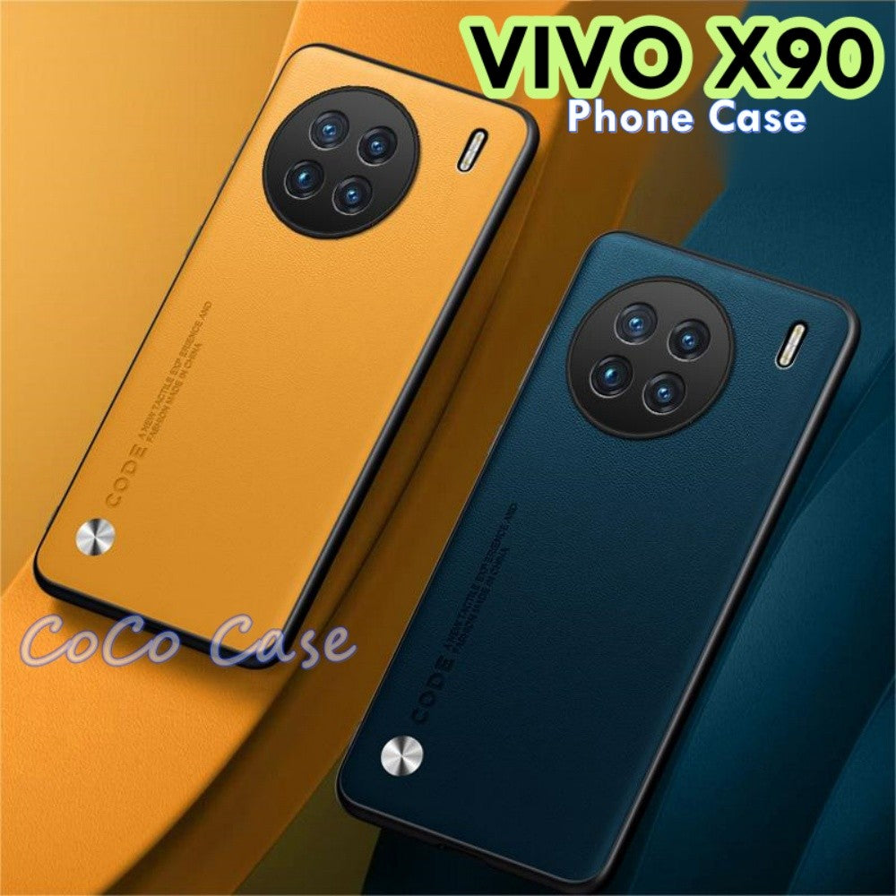 For VIVO X90 Cover Silicone Professional Full Case Classic Simple Solid Color Phone Case Cover sweatproof