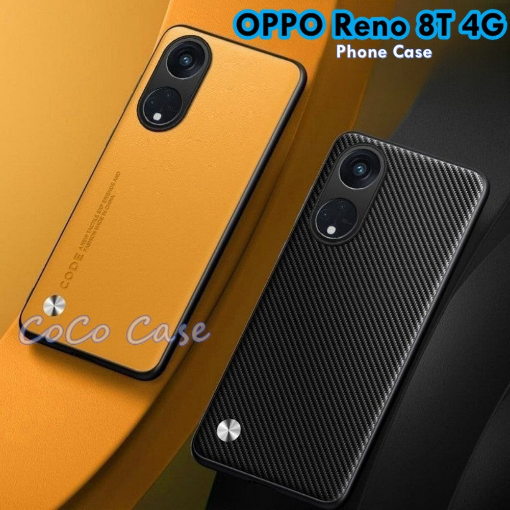 For OPPO Reno 8T 4G Cover Silicone Professional Full Case Classic Simple Solid Color Phone Case Cover sweatproof