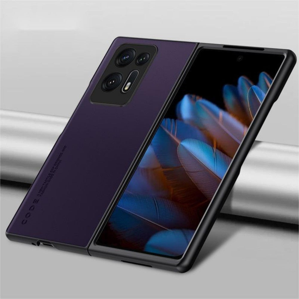 For OPPO Find N2 Cover Silicone Professional Full Case Classic Simple Solid Color Phone Case Cover sweatproof