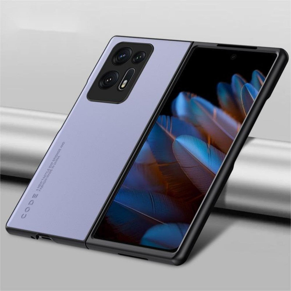 For OPPO Find N2 Cover Silicone Professional Full Case Classic Simple Solid Color Phone Case Cover sweatproof