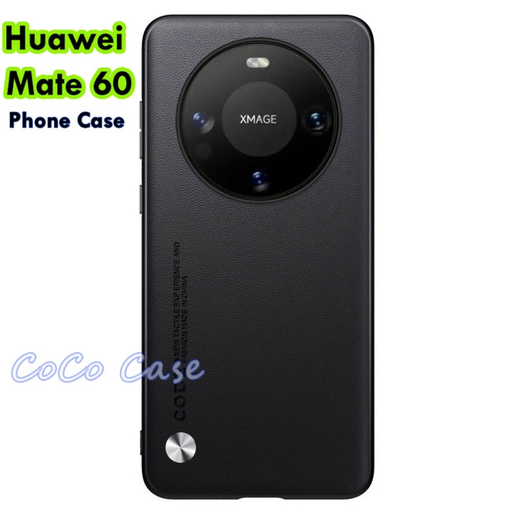 For Huawei Mate 60 Cover Silicone Professional Full Case Classic Simple Solid Color Phone Case Cover sweatproof