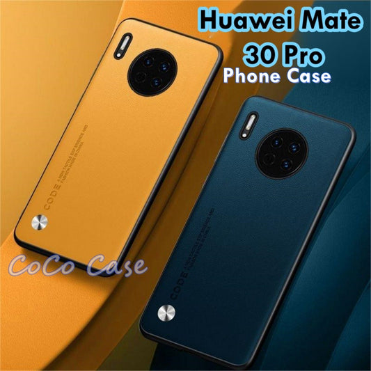For Huawei Mate 30 Pro Cover Silicone Professional Full Case Classic Simple Solid Color Phone Case Cover sweatproof