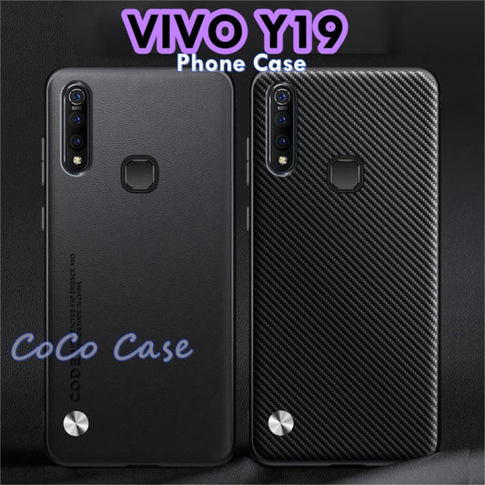 For VIVO Y19 Cover Silicone Professional Full Case Classic Simple Solid Color Phone Case Cover sweatproof