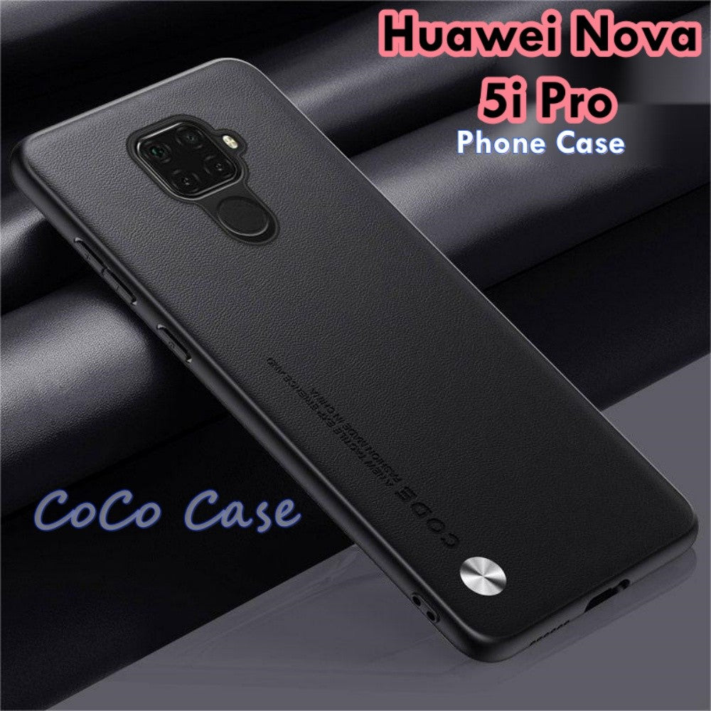 For Huawei Nova 5i Pro Cover Silicone Professional Full Case Classic Simple Solid Color Phone Case Cover sweatproofv