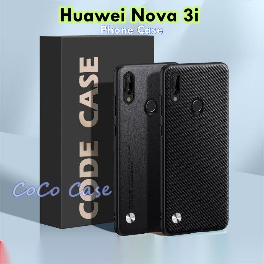 For Huawei Nova 3i Cover Silicone Professional Full Case Classic Simple Solid Color Phone Case Cover sweatproof