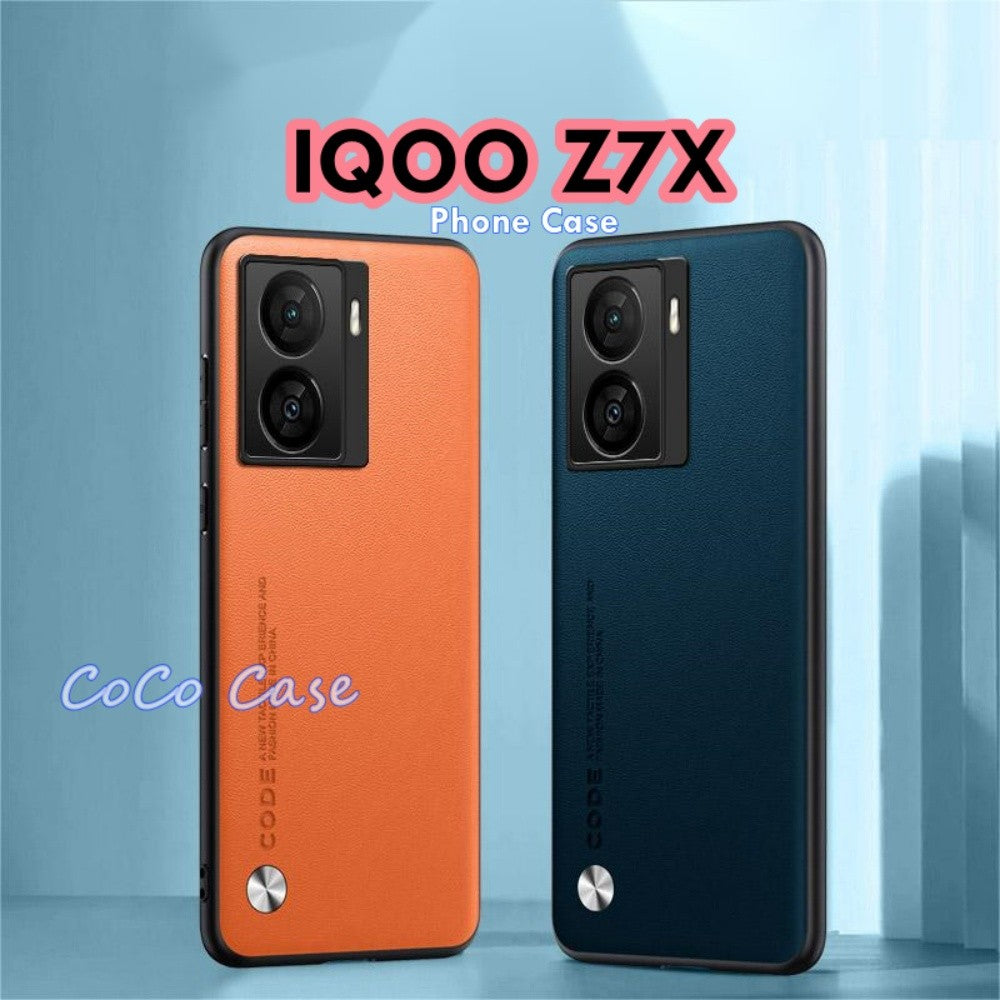For IQOO Z7X Cover Silicone Professional Full Case Classic Simple Solid Color Phone Case Cover sweatproof