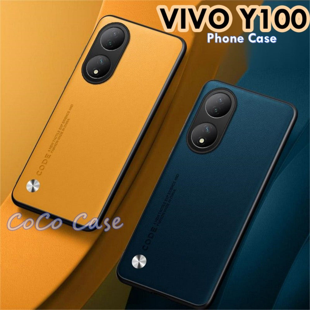 For VIVO Y100 Cover Silicone Professional Full Case Classic Simple Solid Color Phone Case Cover sweatproof