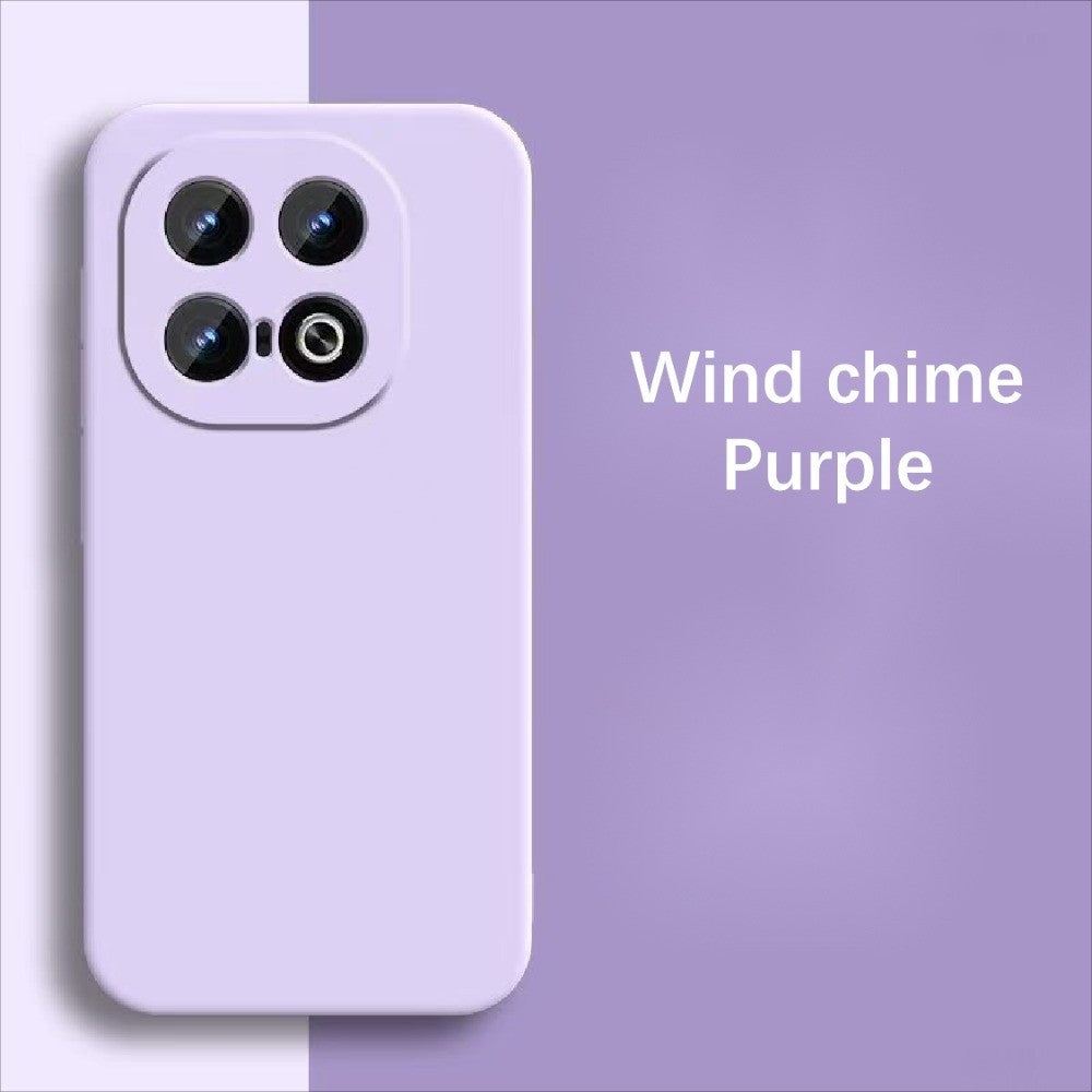 For IQOO 13 Cover Drop and wear resistant Silicone Full Case Classic Simple Solid Color Phone Case Cover