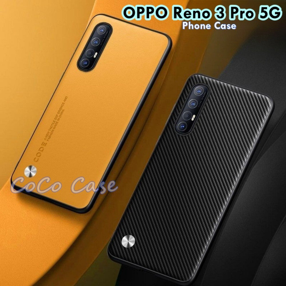For OPPO Reno 3 Pro 5G Cover Silicone Professional Full Case Classic Simple Solid Color Phone Case Cover sweatproof
