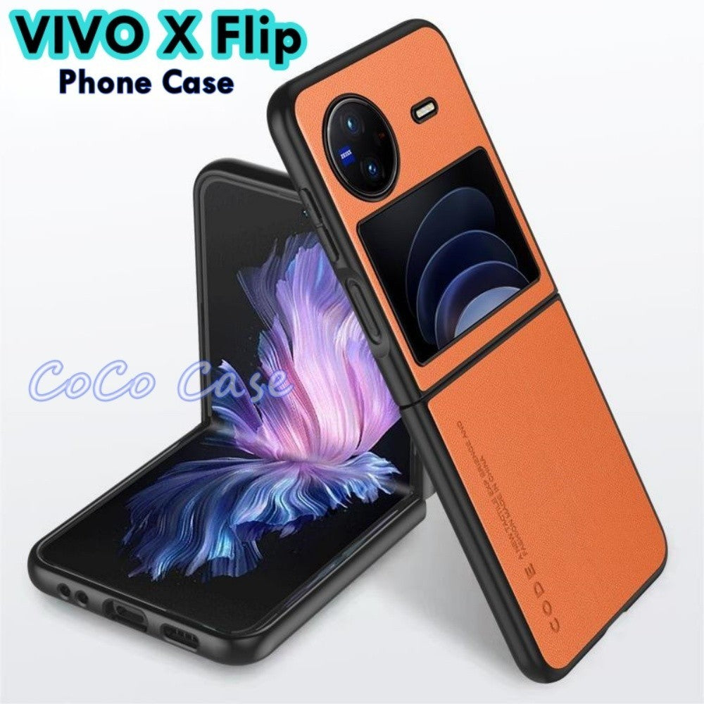 For VIVO X Flip Cover Silicone Professional Full Case Classic Simple Solid Color Phone Case Cover sweatproof