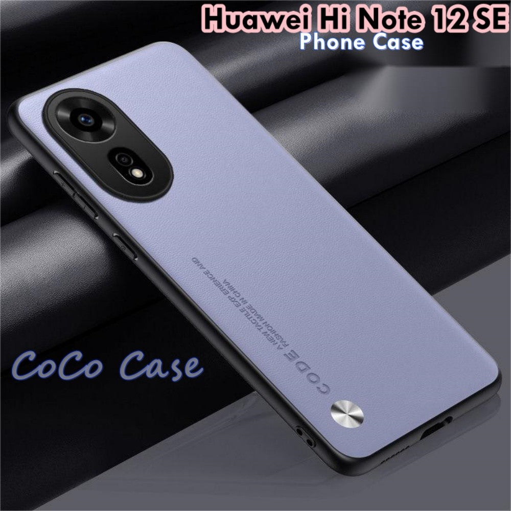 For Huawei Hi Note 12 SE Cover Silicone Professional Full Case Classic Simple Solid Color Phone Case Cover sweatproof