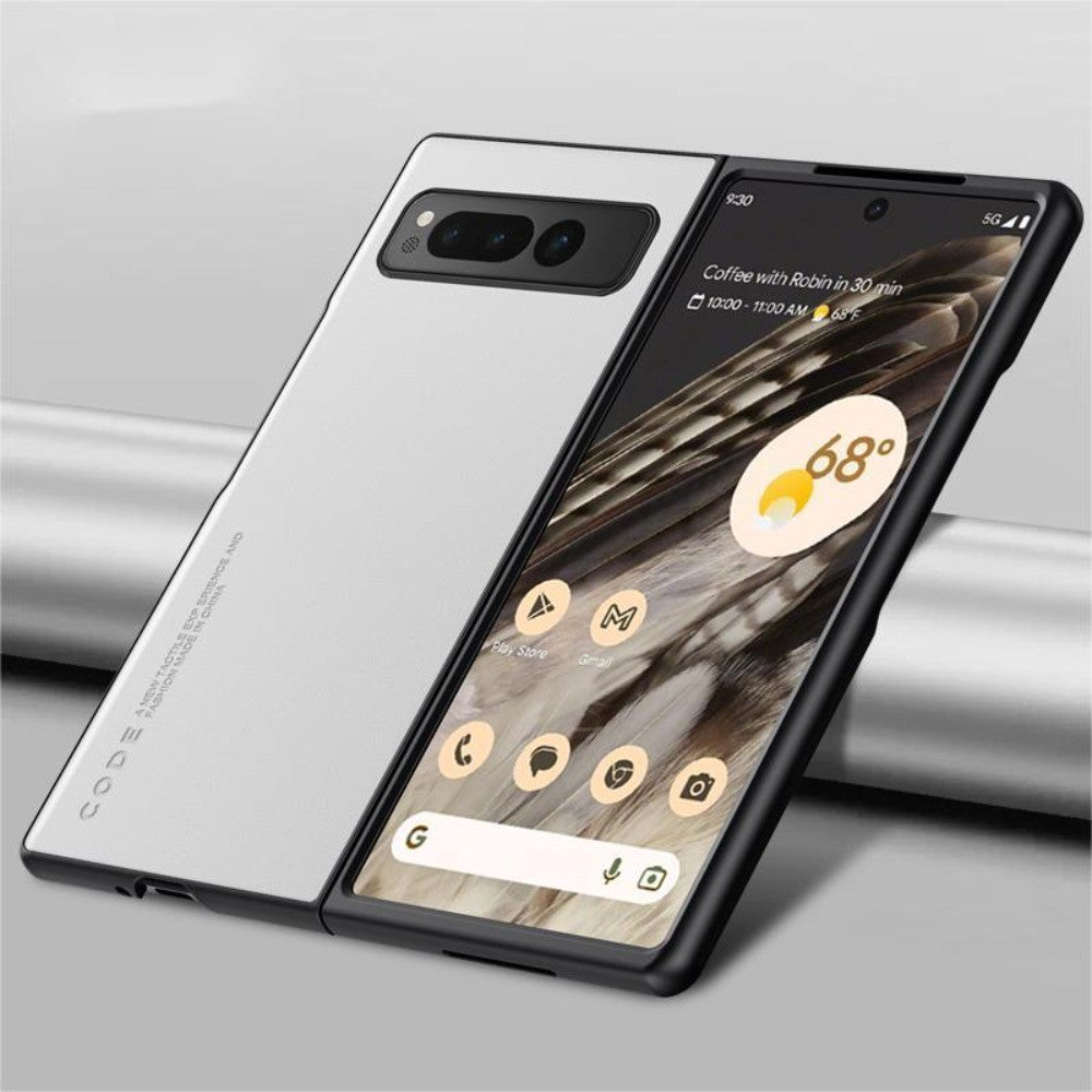 For Google Pixel Fold Cover Silicone Professional Full Case Classic Simple Solid Color Phone Case Cover sweatproof
