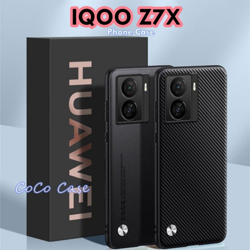 For IQOO Z7X Cover Silicone Professional Full Case Classic Simple Solid Color Phone Case Cover sweatproof