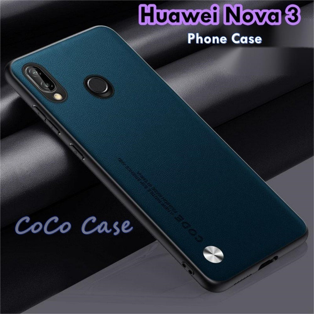 For Huawei Nova 3 Cover Silicone Professional Full Case Classic Simple Solid Color Phone Case Cover sweatproof