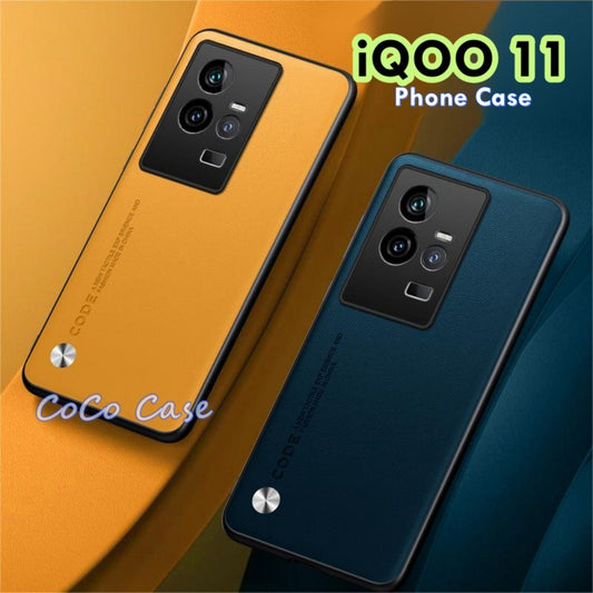 For iQOO 11 Cover Silicone Professional Full Case Classic Simple Solid Color Phone Case Cover sweatproof