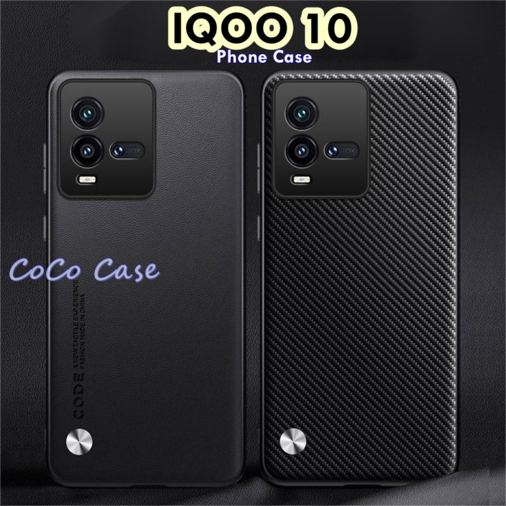 For IQOO 10 Cover Silicone Professional Full Case Classic Simple Solid Color Phone Case Cover sweatproof