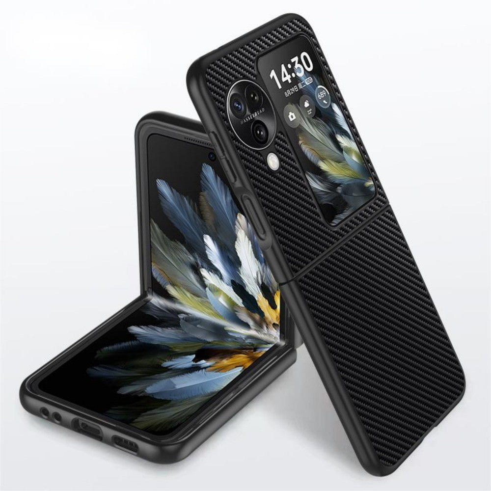 For OPPO Find N3 Flip Cover Silicone Professional Full Case Classic Simple Solid Color Phone Case Cover sweatproof