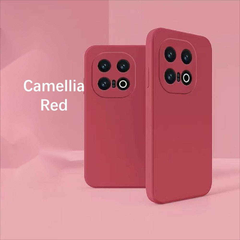 For IQOO 13 Cover Drop and wear resistant Silicone Full Case Classic Simple Solid Color Phone Case Cover