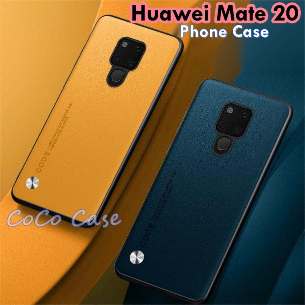 For Huawei Mate 20 Cover Silicone Professional Full Case Classic Simple Solid Color Phone Case Cover sweatproof