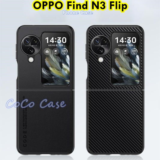 For OPPO Find N3 Flip Cover Silicone Professional Full Case Classic Simple Solid Color Phone Case Cover sweatproof