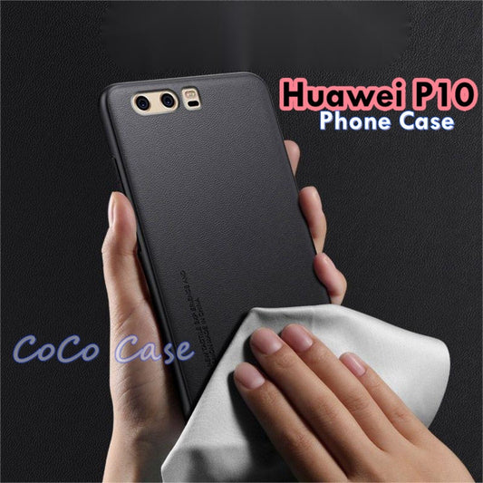 For Huawei P10 Cover Silicone Professional Full Case Classic Simple Solid Color Phone Case Cover sweatproof