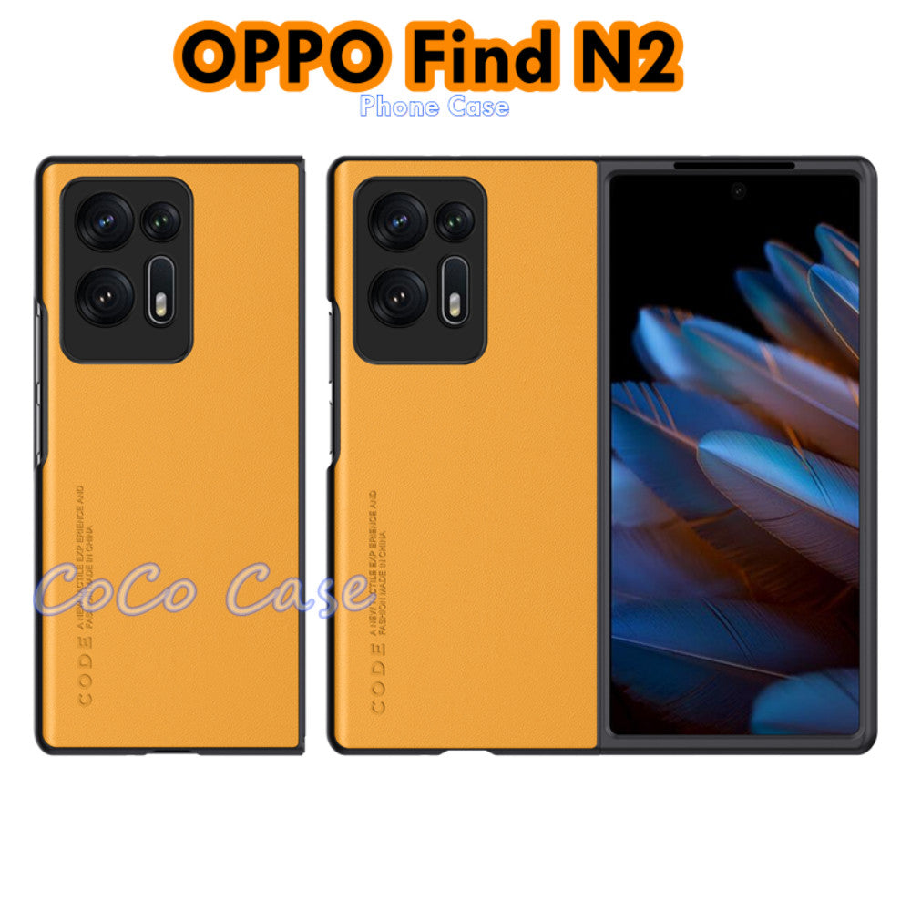 For OPPO Find N2 Cover Silicone Professional Full Case Classic Simple Solid Color Phone Case Cover sweatproof