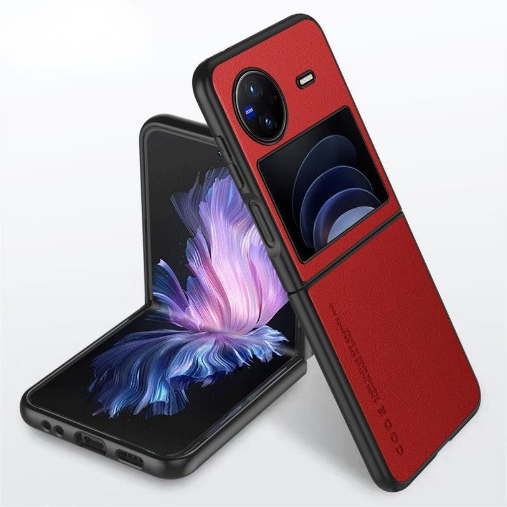 For VIVO X Flip Cover Silicone Professional Full Case Classic Simple Solid Color Phone Case Cover sweatproof