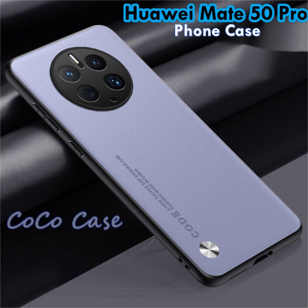 For Huawei Mate 50 Pro Cover Silicone Professional Full Case Classic Simple Solid Color Phone Case Cover sweatproof