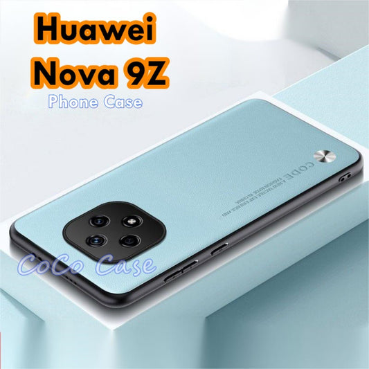 For Huawei Nova 9Z Cover Silicone Professional Full Case Classic Simple Solid Color Phone Case Cover sweatproof
